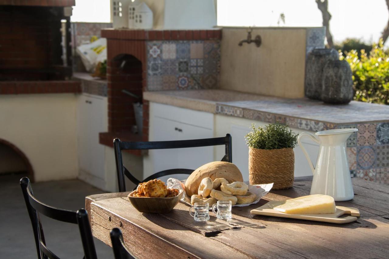 Lux Villa Mia With Heated Pool, 2Km To Beach & Childrens Area! Mikro Metochi Exteriér fotografie