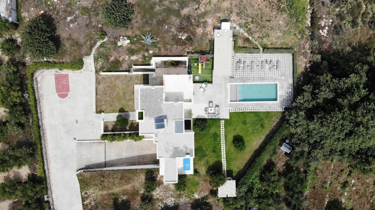 Lux Villa Mia With Heated Pool, 2Km To Beach & Childrens Area! Mikro Metochi Exteriér fotografie