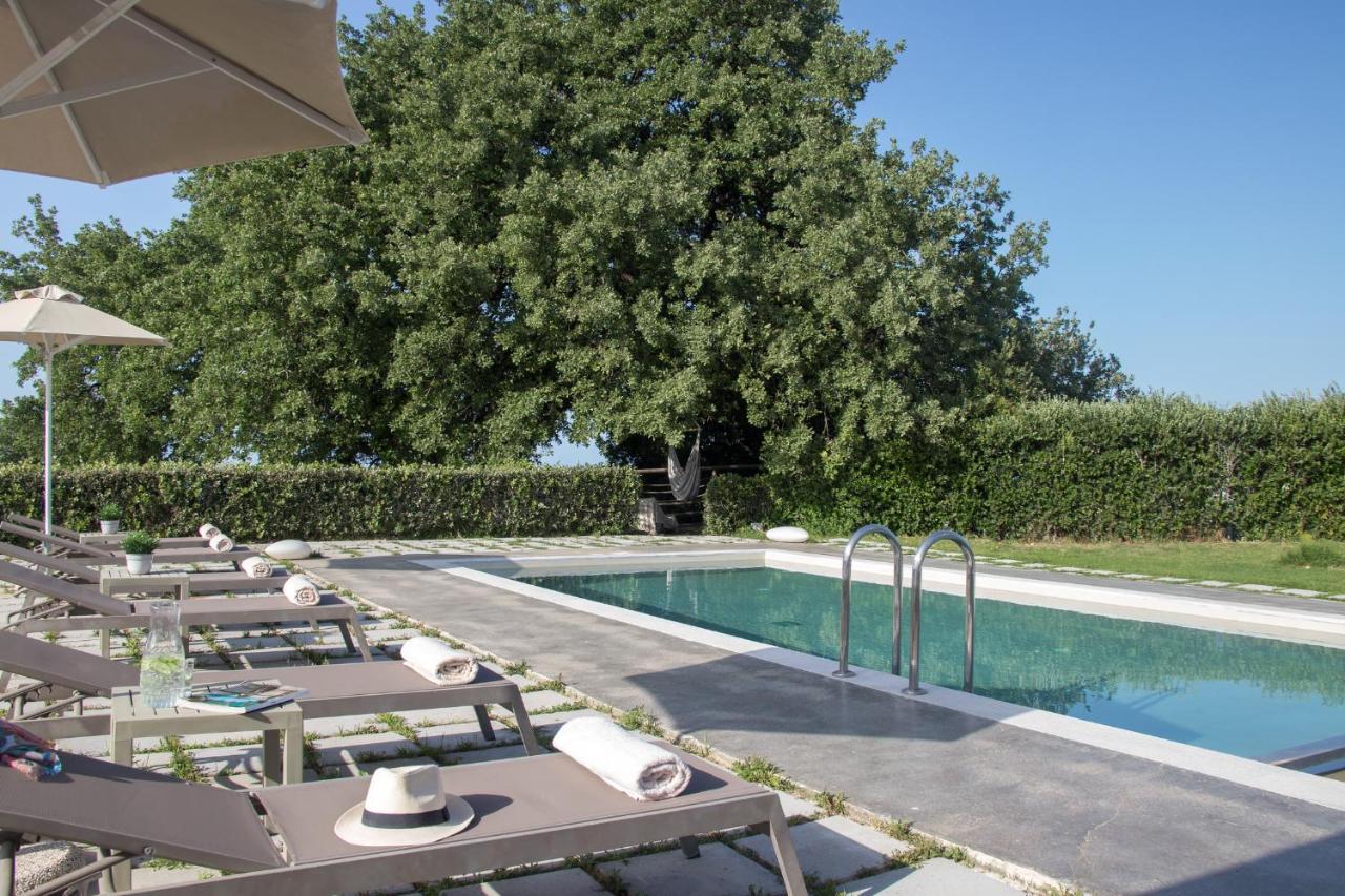 Lux Villa Mia With Heated Pool, 2Km To Beach & Childrens Area! Mikro Metochi Exteriér fotografie