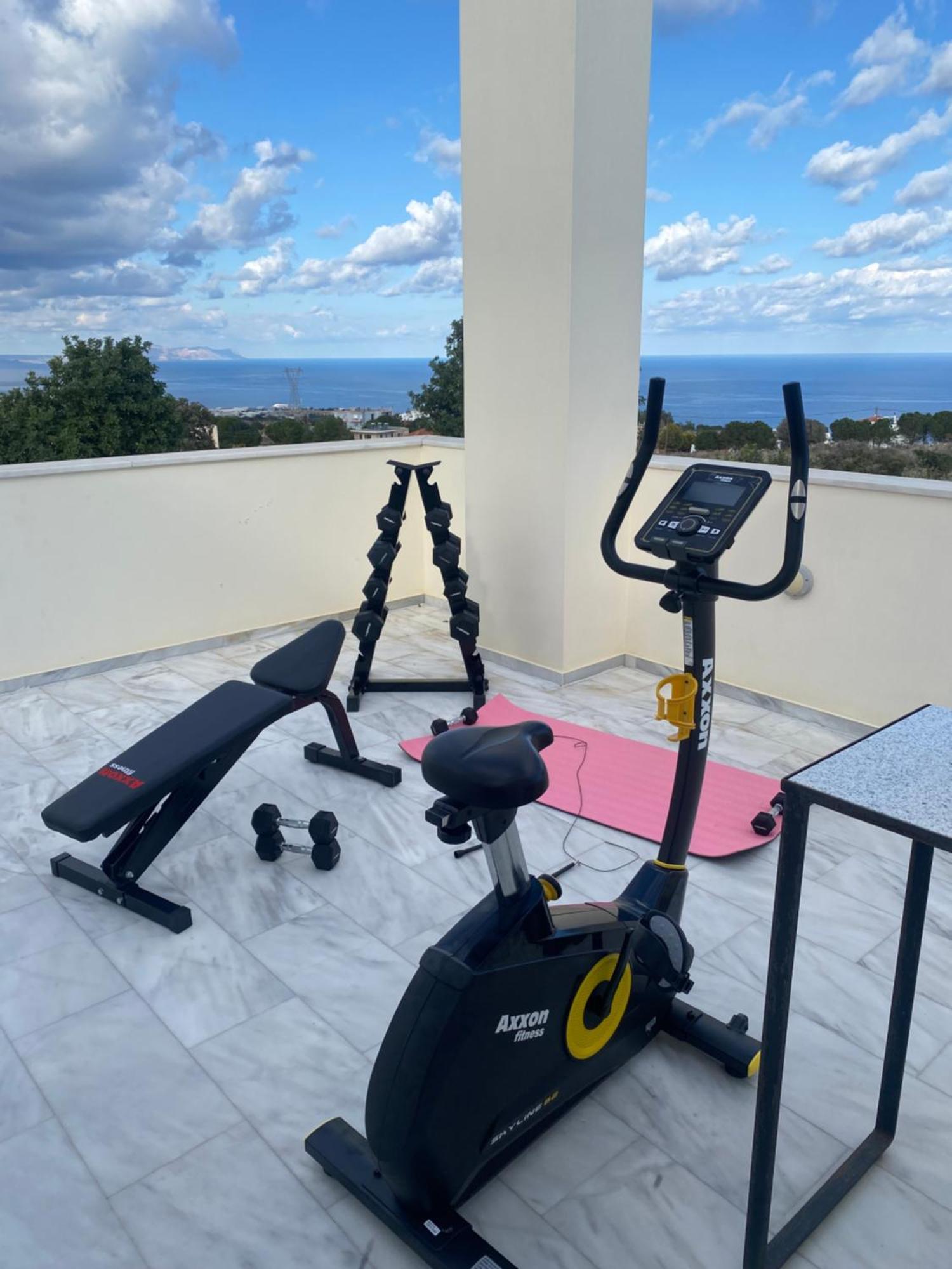 Lux Villa Mia With Heated Pool, 2Km To Beach & Childrens Area! Mikro Metochi Exteriér fotografie
